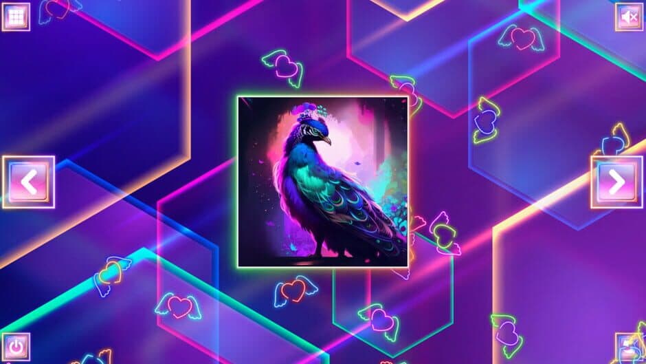 Neon Fantasy: Birds screenshot 2