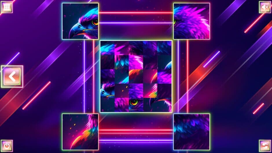 Neon Fantasy: Birds screenshot 3