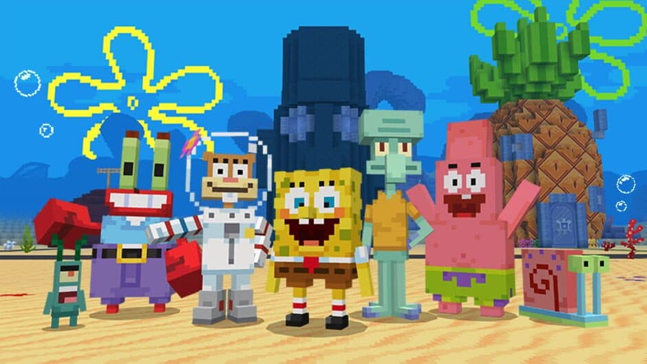 Minecraft: SpongeBob SquarePants screenshot 1