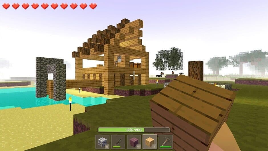 Crafting Block World: Magic Dungeons Adventure screenshot 2