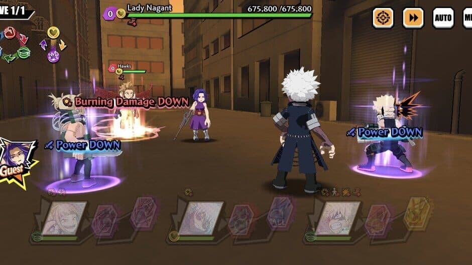 My Hero Academia: Ultra Impact screenshot 1