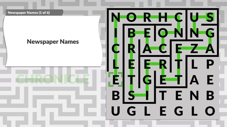 Word Maze by Powgi screenshot 1