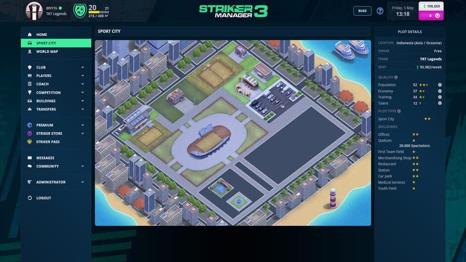 Striker Manager 3 screenshot 2