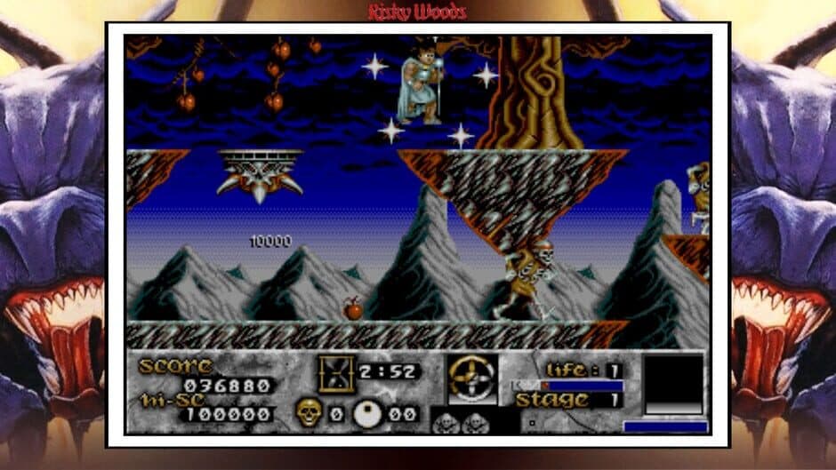 QUByte Classics: Risky Woods screenshot 5