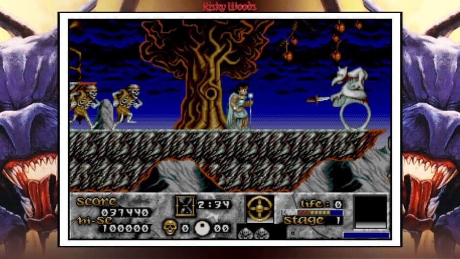 QUByte Classics: Risky Woods screenshot 6