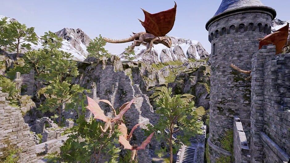 VR Pterosaur Rock Climbing screenshot 1