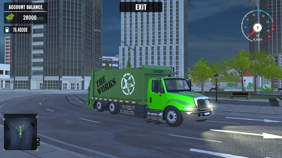 Garbage Truck Driving Simulator screenshot 5