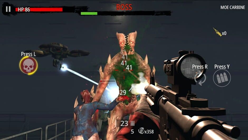 Zombie Hunter: D-Day screenshot 4