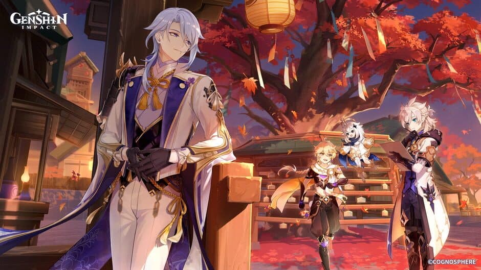 Genshin Impact: Zephyr of the Violet Garden screenshot 1