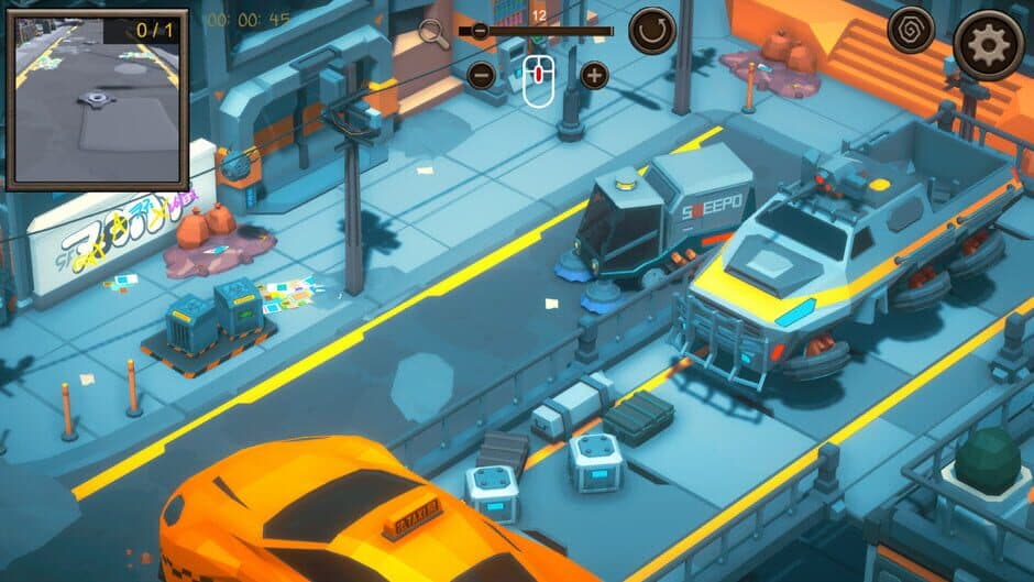 Hidden SciFi City Top-Down 3D screenshot 5