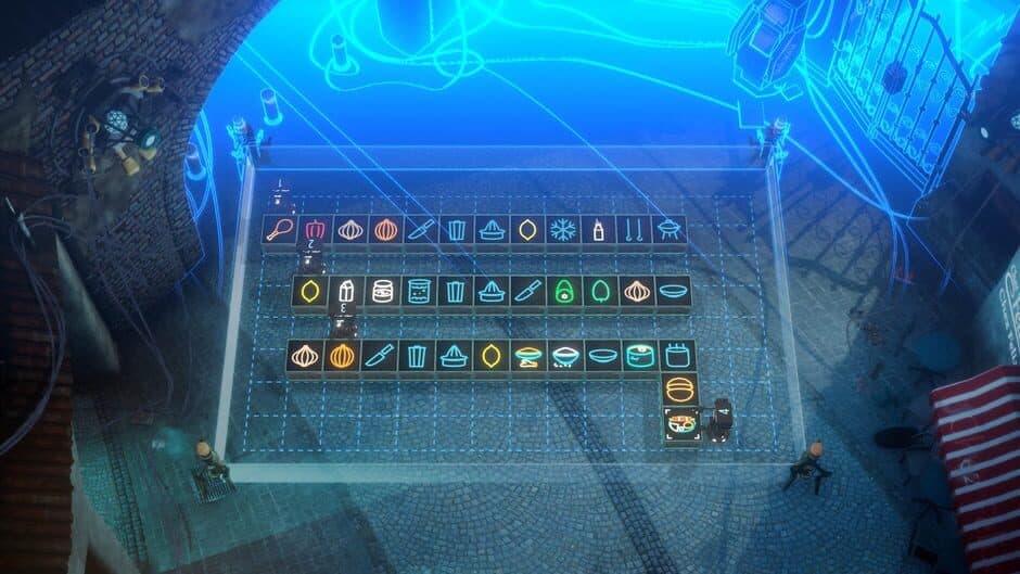 Neon Noodles: Cyberpunk Kitchen Automation screenshot 2