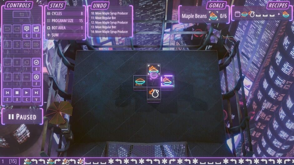 Neon Noodles: Cyberpunk Kitchen Automation screenshot 3