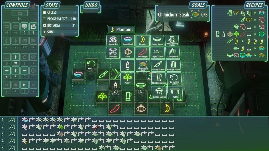 Neon Noodles: Cyberpunk Kitchen Automation screenshot 6