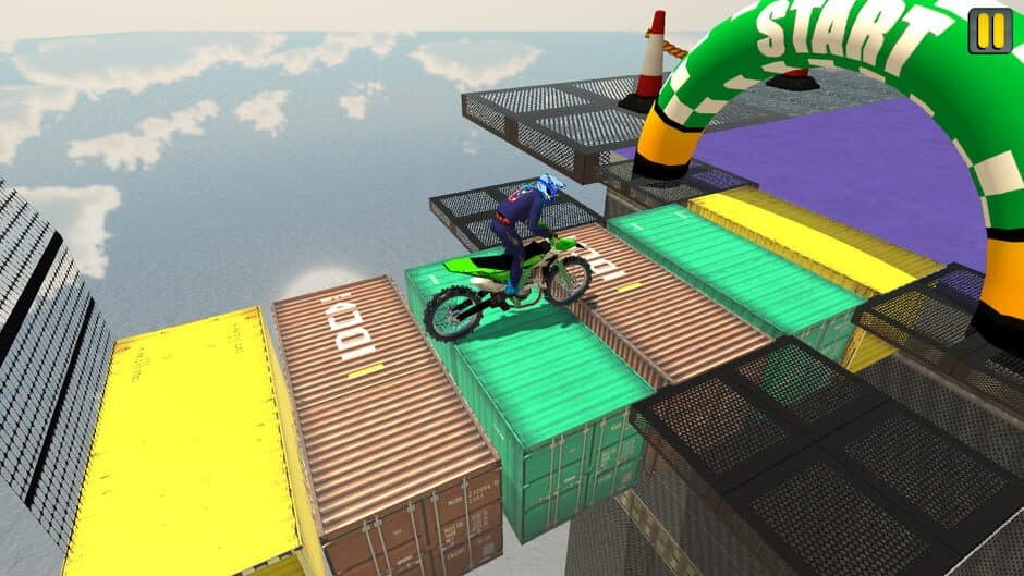 Mega Ramp Moto: Dirt Bike Stunts Simulator screenshot 4