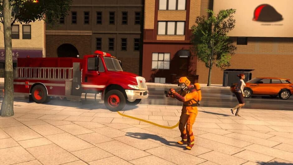 Firefighter Simulator 911: Car Fire Truck Driver screenshot 4