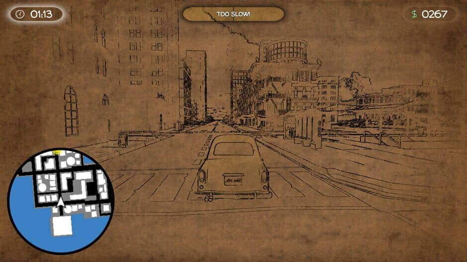 Doodle Taxi screenshot 1