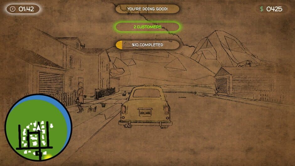 Doodle Taxi screenshot 3