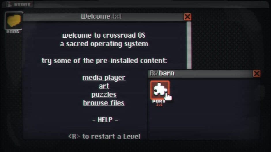 Crossroad OS screenshot 2
