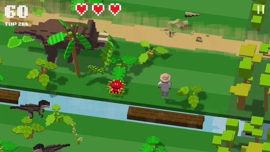 Jurassic Hopper: Crossy Dinos screenshot 2