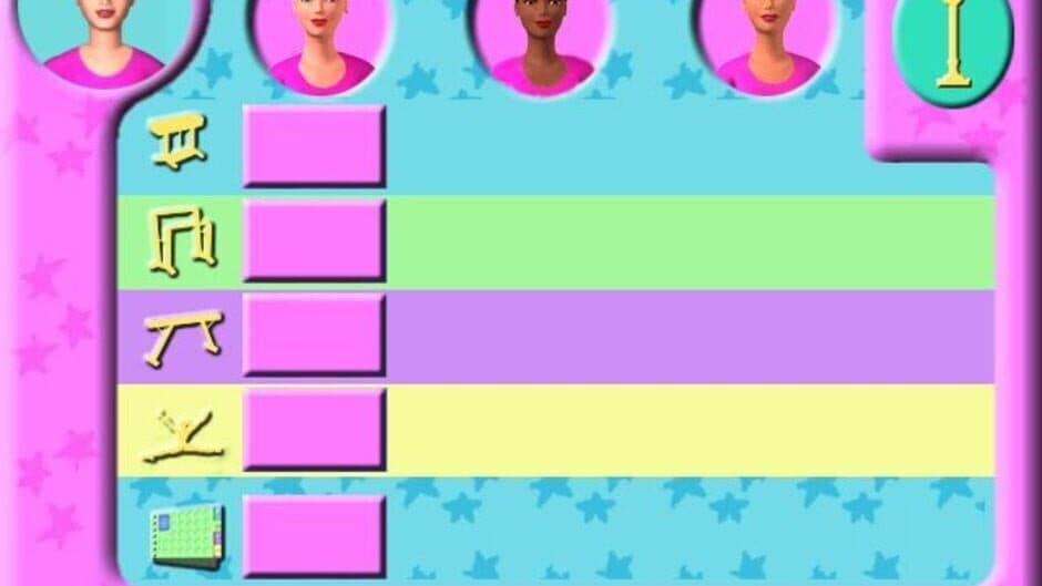 Barbie's Team Gymnastics screenshot 1
