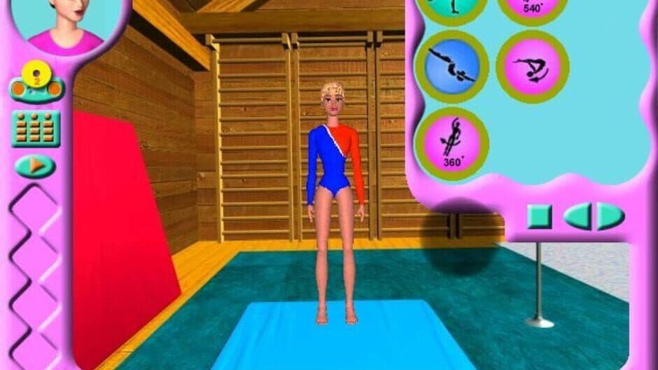 Barbie's Team Gymnastics screenshot 2