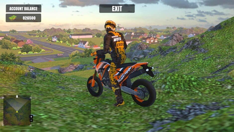 Real Motocross Driving Simulator screenshot 1