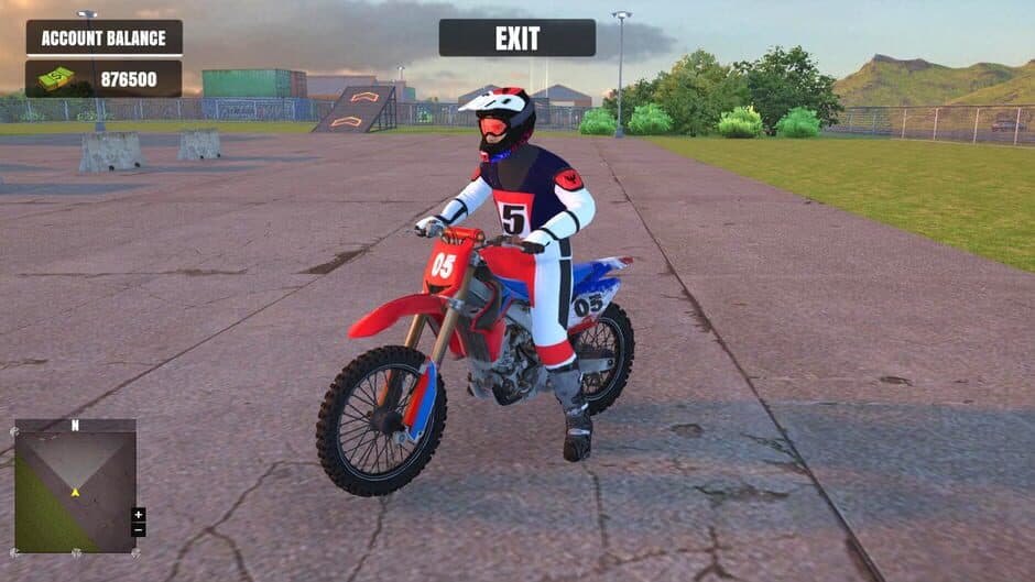 Real Motocross Driving Simulator screenshot 2