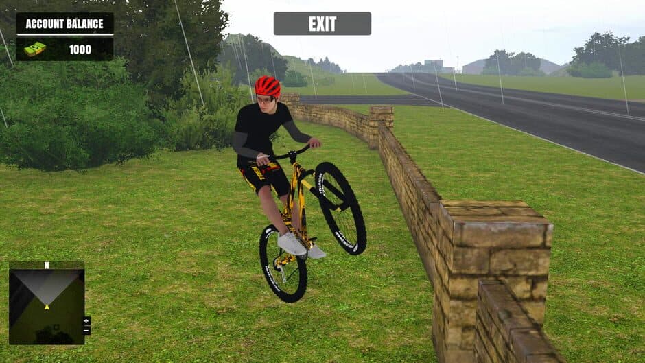 Dirt Bicycle Rider Simulator screenshot 1