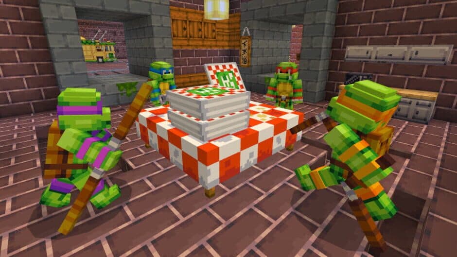 Minecraft: Teenage Mutant Ninja Turtles screenshot 1
