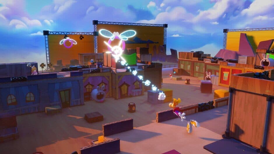 Mario + Rabbids Sparks of Hope: Rayman in the Phantom Show screenshot 2