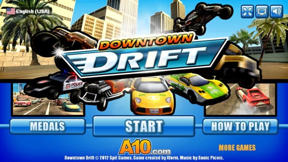 Downtown Drift screenshot 1