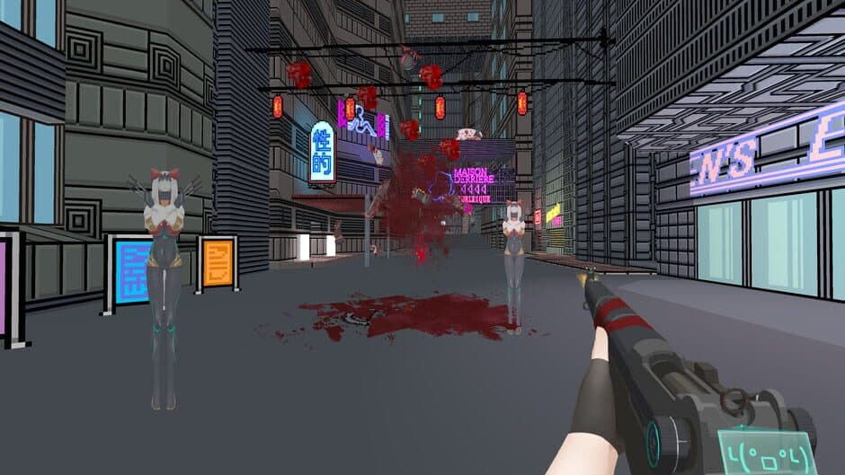 Twilight Town: A Cyberpunk FPS screenshot 2