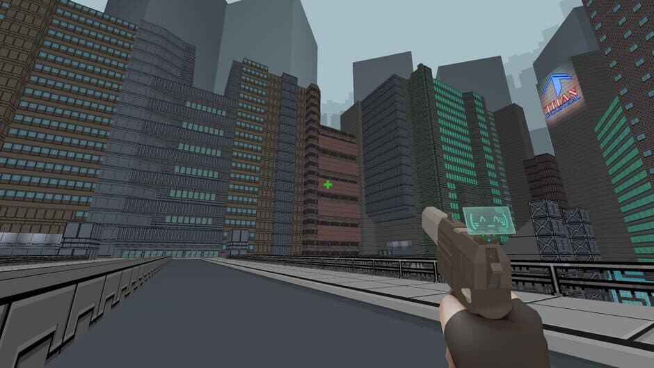 Twilight Town: A Cyberpunk FPS screenshot 3