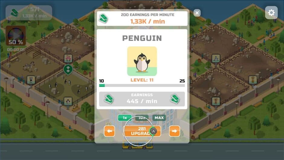 Idle Zoo Park screenshot 5