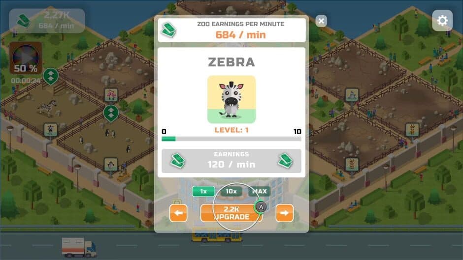 Idle Zoo Park screenshot 6