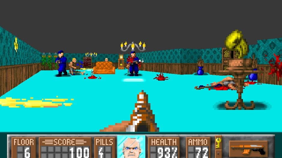 Oldfartenstein 3D screenshot 1