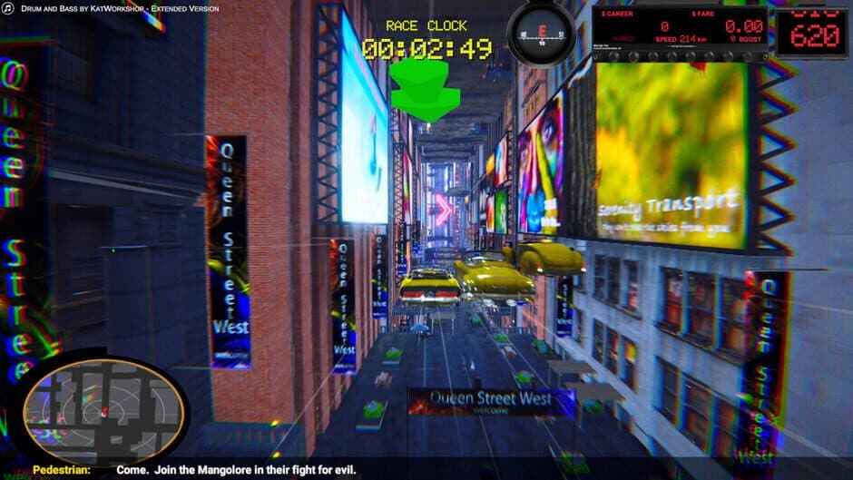 Mile High Taxi: Race Mode screenshot 1