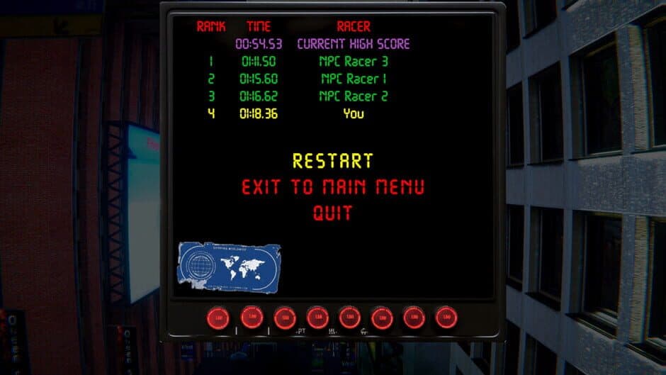 Mile High Taxi: Race Mode screenshot 2