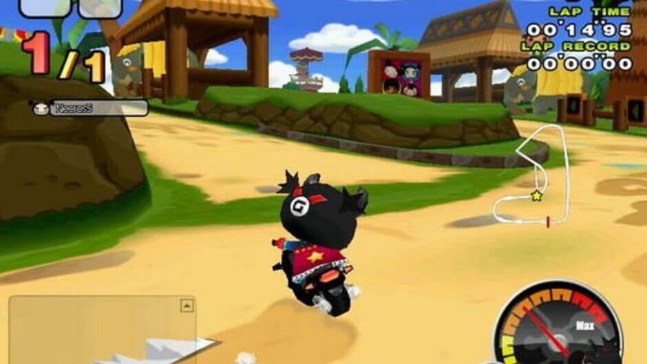 Pucca Racing: World Bike Tour screenshot 2