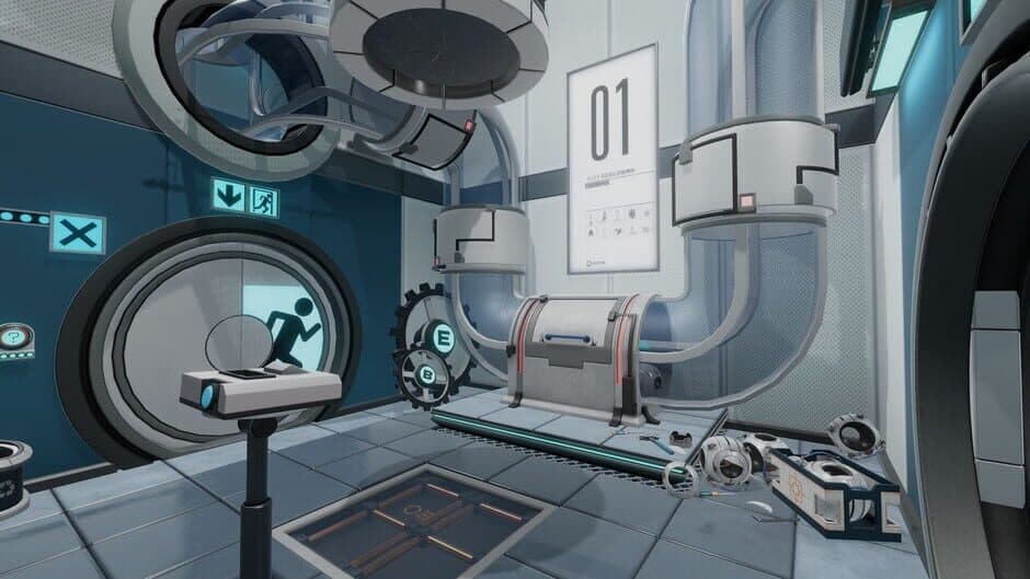 Escape Simulator: Portal Escape Chamber screenshot 1