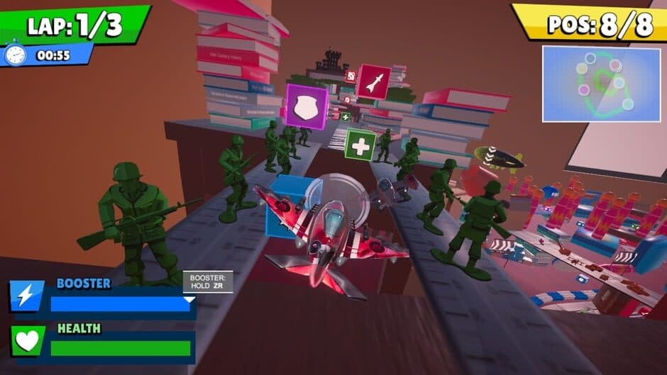 Airplane Race Simulator 2 Player Game screenshot 2