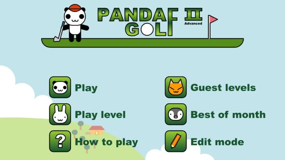Panda Golf 2 screenshot 1