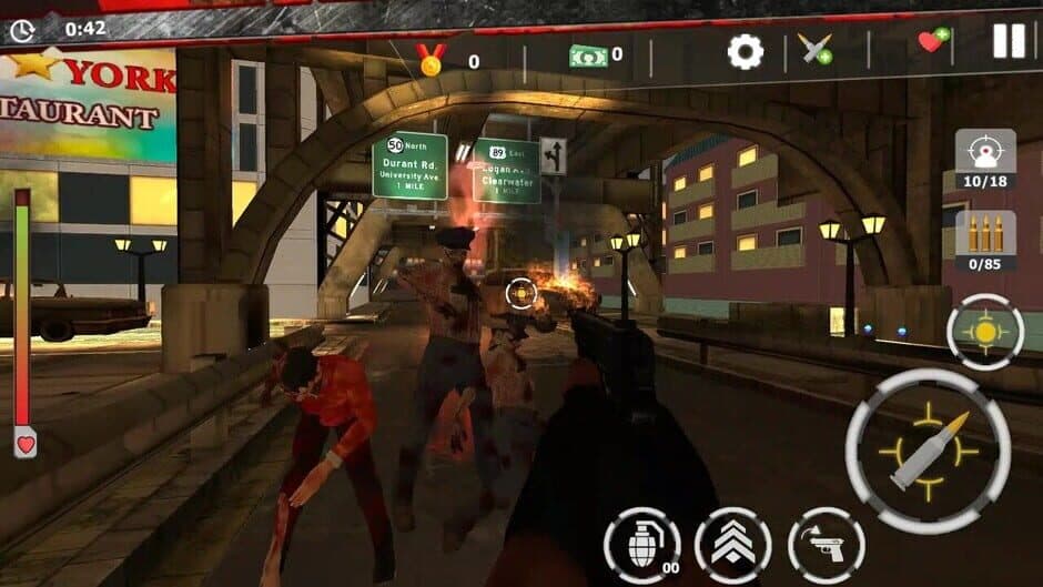 Zombie Survivor: Undead City Attack screenshot 2