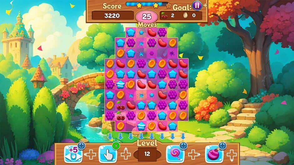 Jelly Fruits Adventure: Magic Match 3 Puzzle screenshot 3