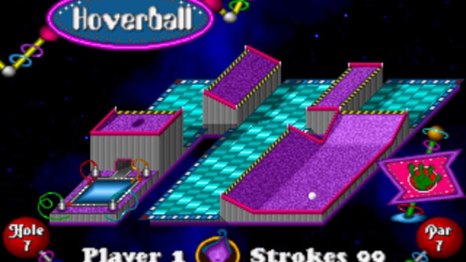 Fuzzy's Cosmic Space Golf screenshot 2