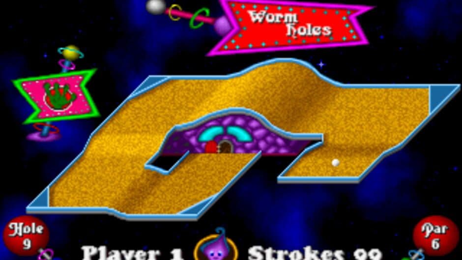 Fuzzy's Cosmic Space Golf screenshot 4