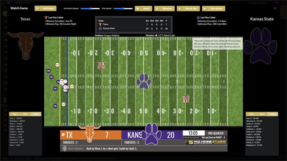 Draft Day Sports: College Football 2024 screenshot 3