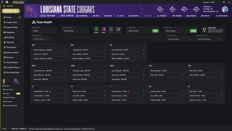 Draft Day Sports: College Football 2024 screenshot 5