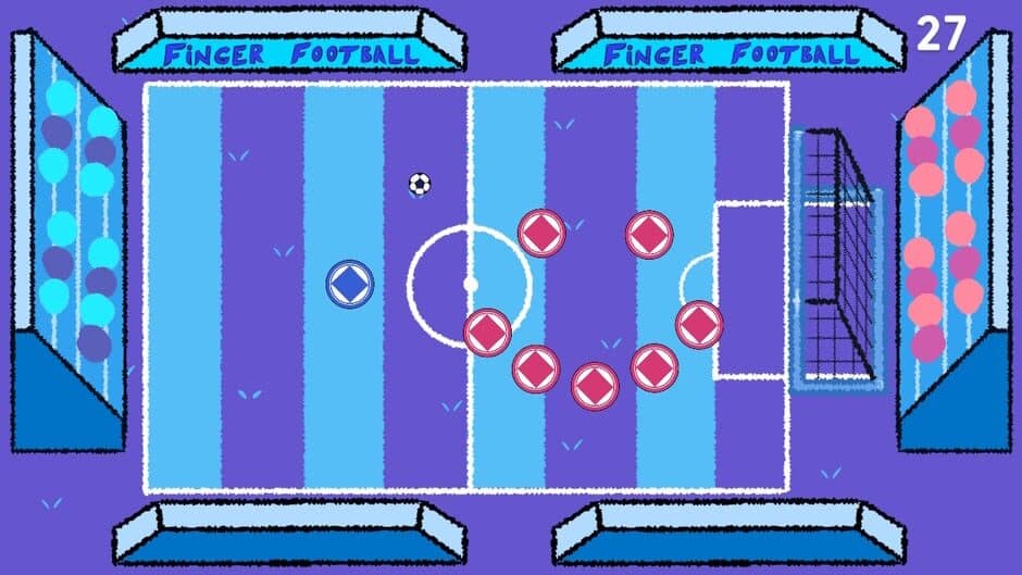 Finger Football: Goal in One + Two screenshot 3