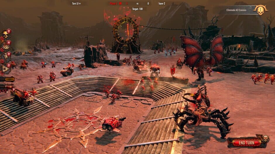 Warhammer 40,000: Battlesector - Daemons of Khorne screenshot 2